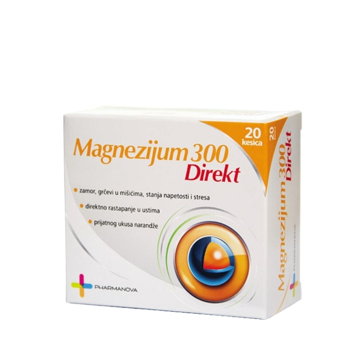 Magnezijum 300 Direkt 20 kesica